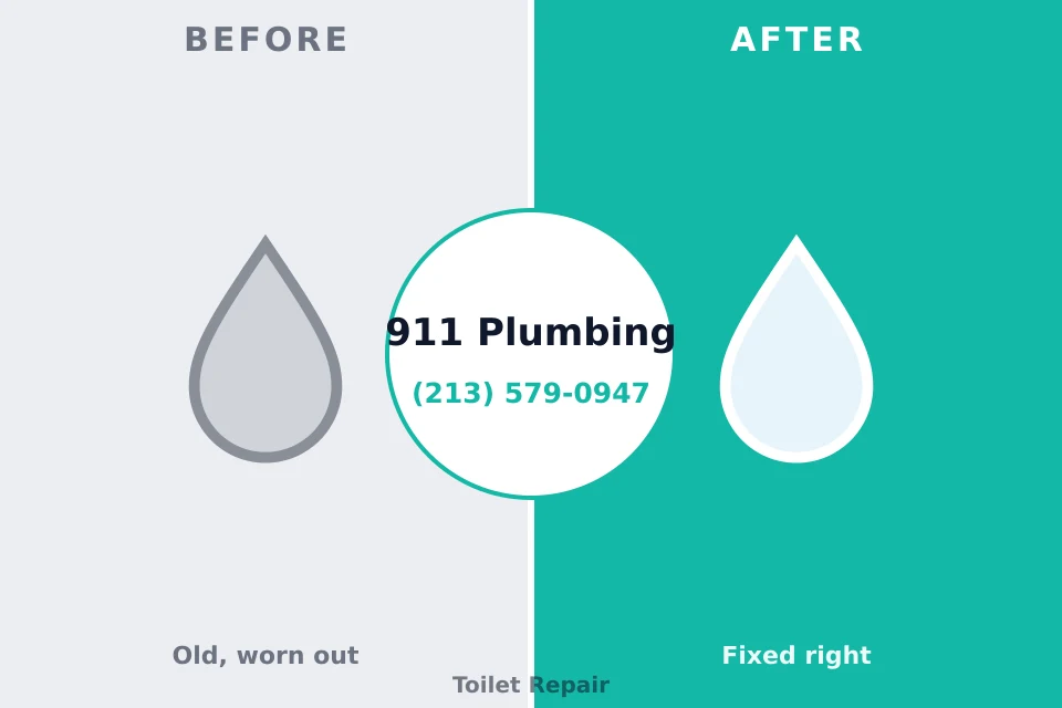 Before and after: plumbing repair Sierra Vista, AZ